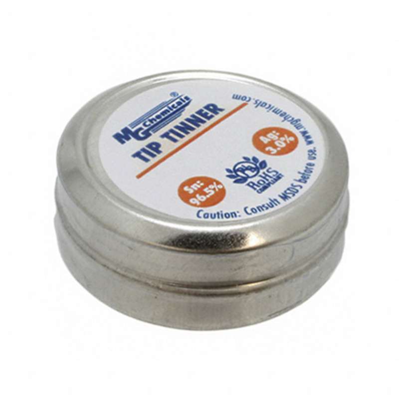 MG Chemicals SAC305 Tip Tinner - Lead-Free Solder Iron Cleaner & Protector (28g Jar)