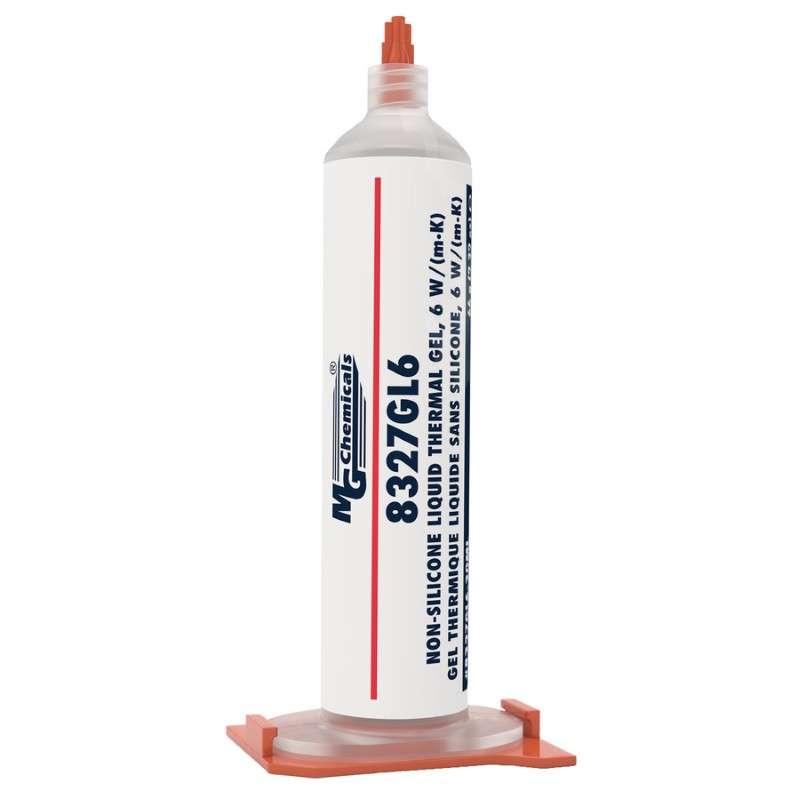 Premium Thermal Gel, 3 W/(m·K), 1-part, Silicone-free, 30 mL Cartridge