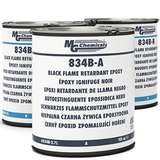 Flame Retardant Epoxy, 2-part, Black, 2.7 L, 3 Can Kit redirect to product page