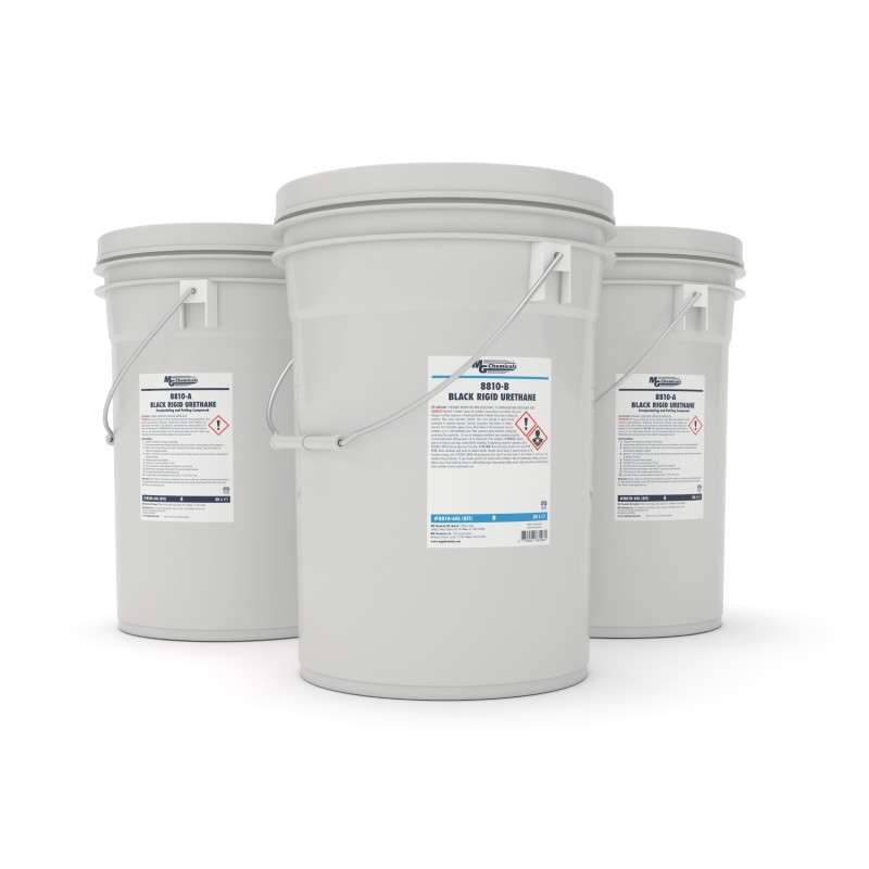 Black Rigid Urethane Potting Compound,60L