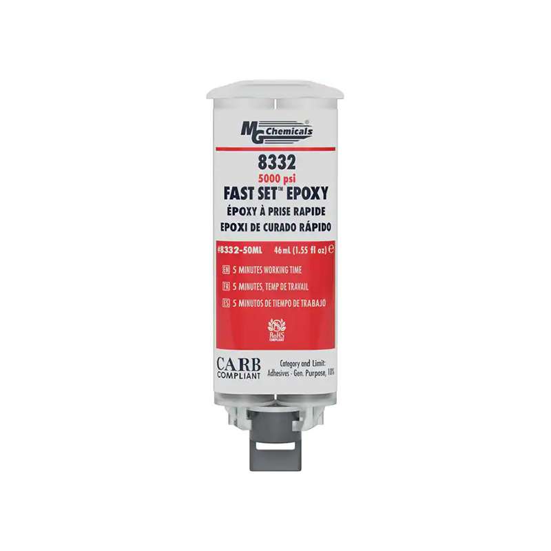 Fast Set Epoxy Glue, 1.55 fl oz, Dual Cartridge