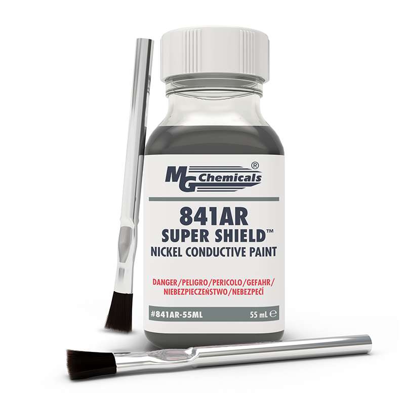 Super Shield, Nickel Conductive Paint, 55ml, Jar