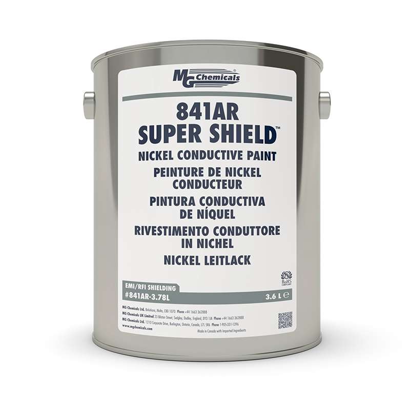 Supershield Nickel Conductive Paint, 3.78 Liter