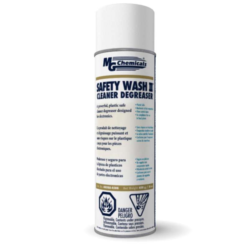 Safety Wash II Cleaner Degreaser, 16oz Aerosol
