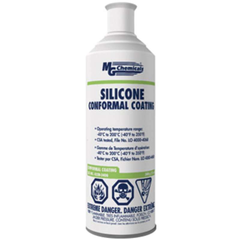 High Temperature Silicone Conformal Coating, 12oz Aerosol