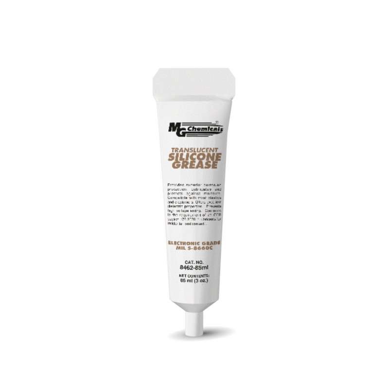 Dielectric Silicone Grease, Translucent, 3oz Tube