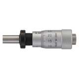 Micrometer Head, Metric, 0-13mm, 0.01mm, Flat w/Clamp Nut, 9.5mm Dia, 148 Series redirect to product page