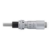 Micrometer Head, Metric, 0-13mm, 0.01mm, Spherical Plain, 9.5mm Dia, 148 Series redirect to product page