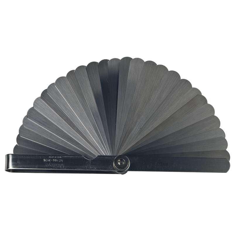 Feeler Gage Set, .05-1mm, 28 Piece