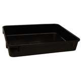 Conductive Black Fiberglass Modular Nesting Tote without Lid, 11-1/2 x 9 x 2-1/8" ID redirect to product page