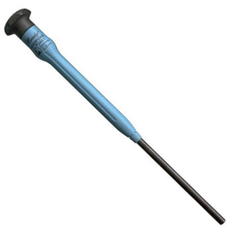 ESD-Safe Precision Metric Nut Driver, 2.5mm x 6-1/4" Long