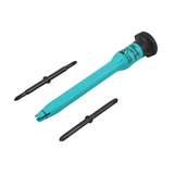 Interchangeable Anti-Static Reversible Handle Tri-Point Screwdriver Set in Tube, 3 Pieces redirect to product page