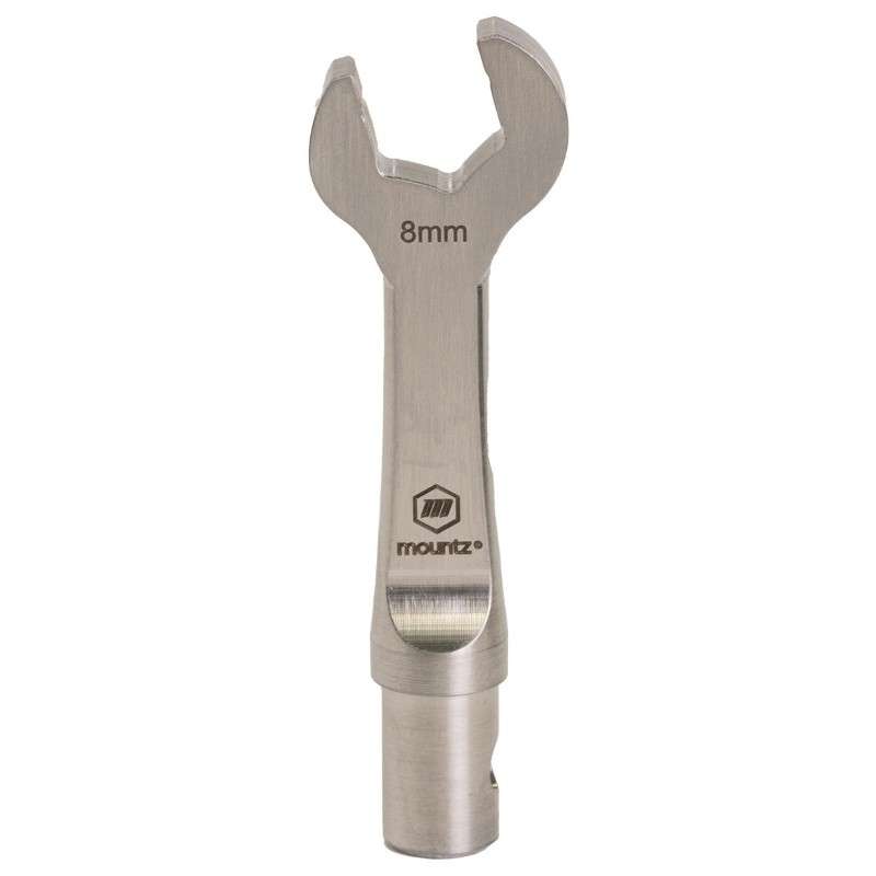 Torque Wrench Head Open End 8mm, Stainless Steel, for TBIH & TBX-12