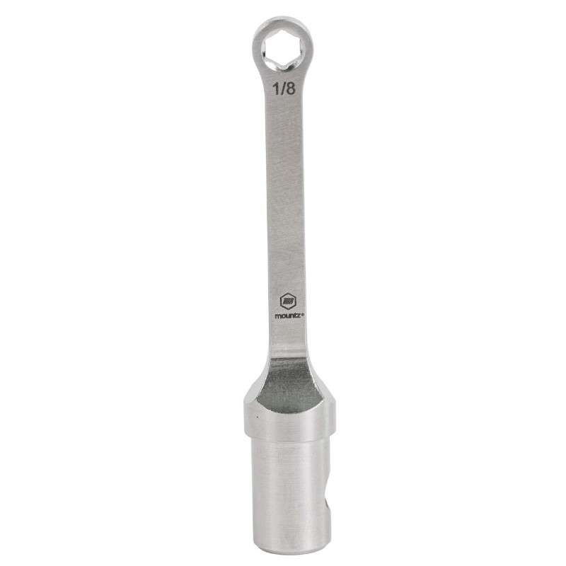 Torque Wrench Head Box End 1/8", 6 Point, Stainless Steel, for TBIH & TBX-12