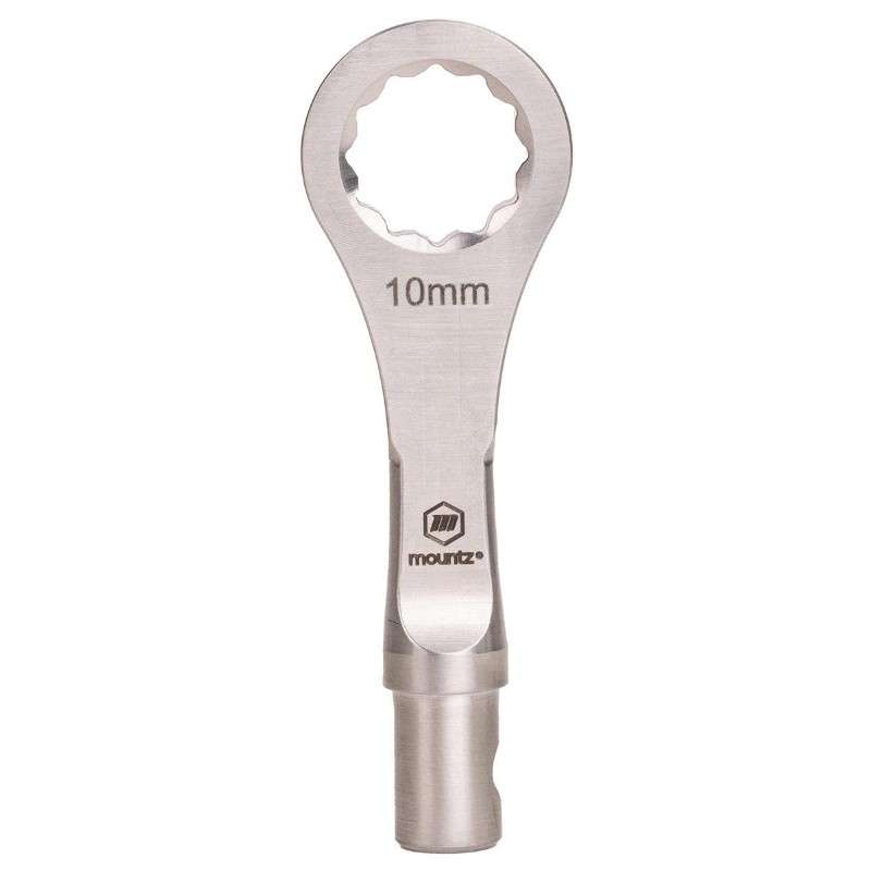 Torque Wrench Head Box End 10mm, 6 Point, Stainless Steel, for TBIH & TBX-12