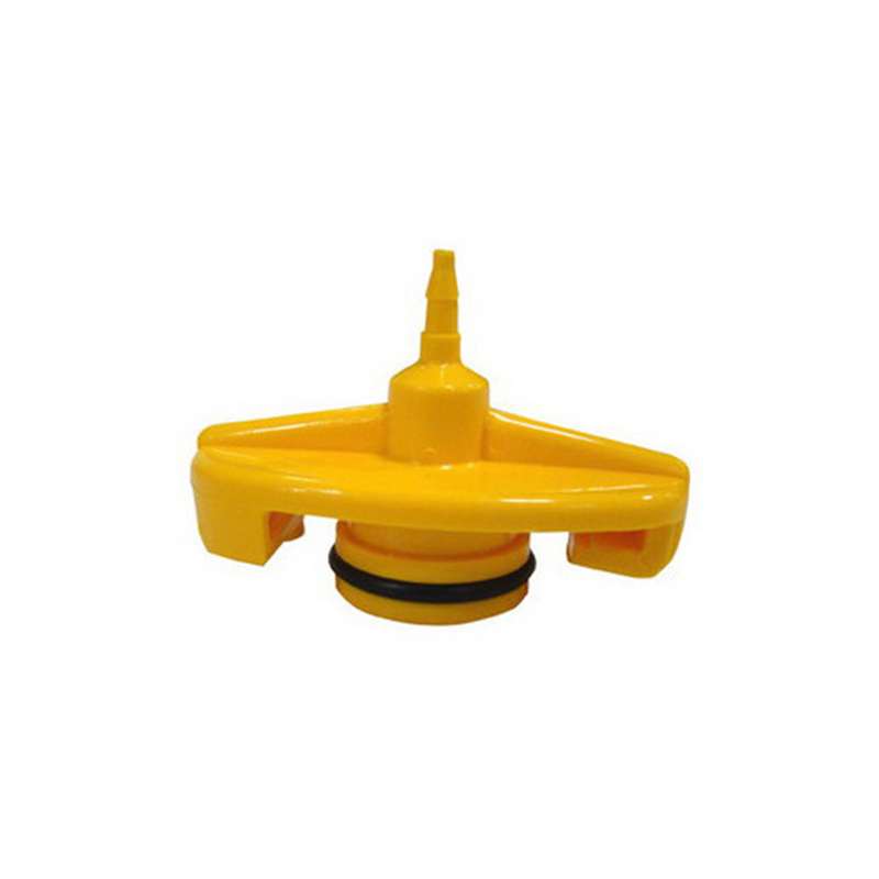Ultra Adapter Head Acetal with Buna-N O-Ring, 30 cc & 55 cc, Yellow, 1 per package
