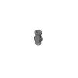 Fitting 1/4-28 to Barrel, Black Polypropylene, 1 per package redirect to product page