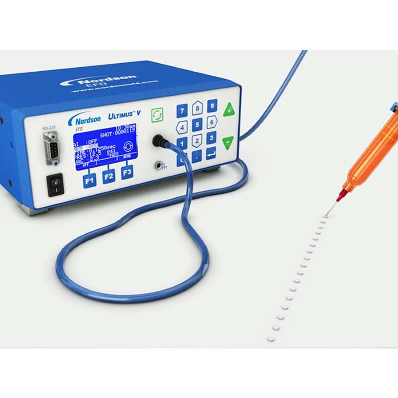 Ultimus V Calibrated Dispenser, 0 To 7. 7 Bars, 0-100 psi Pressure Regulator, Calibrated To EFD Specifications Based On Nist Standards