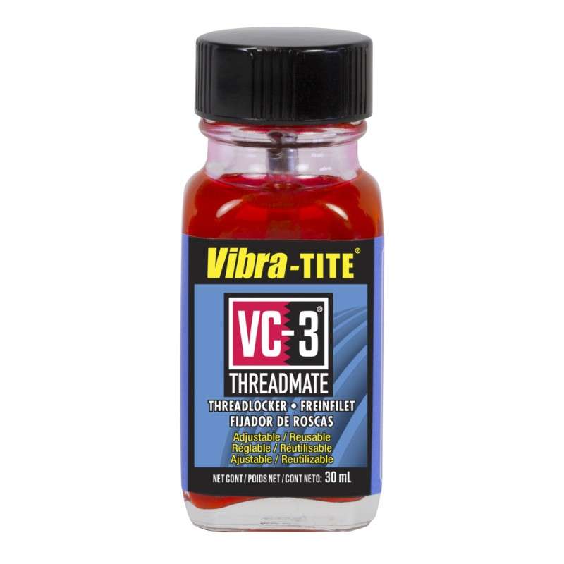 Vibra-Tite VC-3 Threadmate, 30 CC Brush Top Bottle