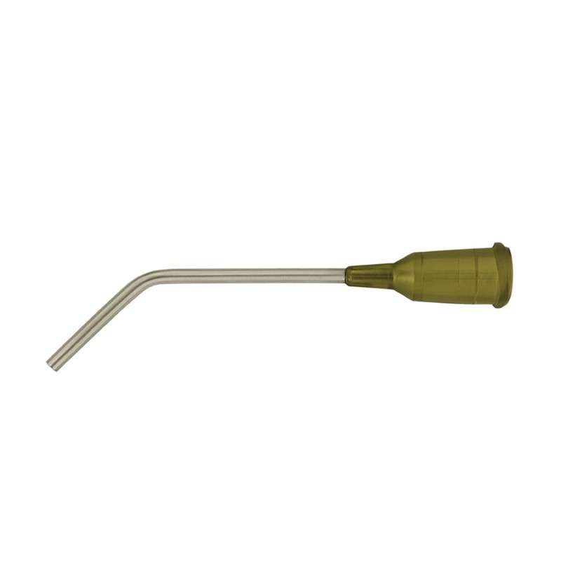 Nordson® EFD® 2173B Burr Free Precision Dispensing Tip, Passivated Stainless Steel, Olive, 14 ga, 1.5 in 50/BX