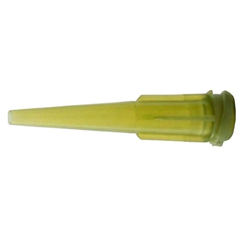 Nordson Tapered Dispenser Tip, Olive, 14 Gauge, 50 per Box