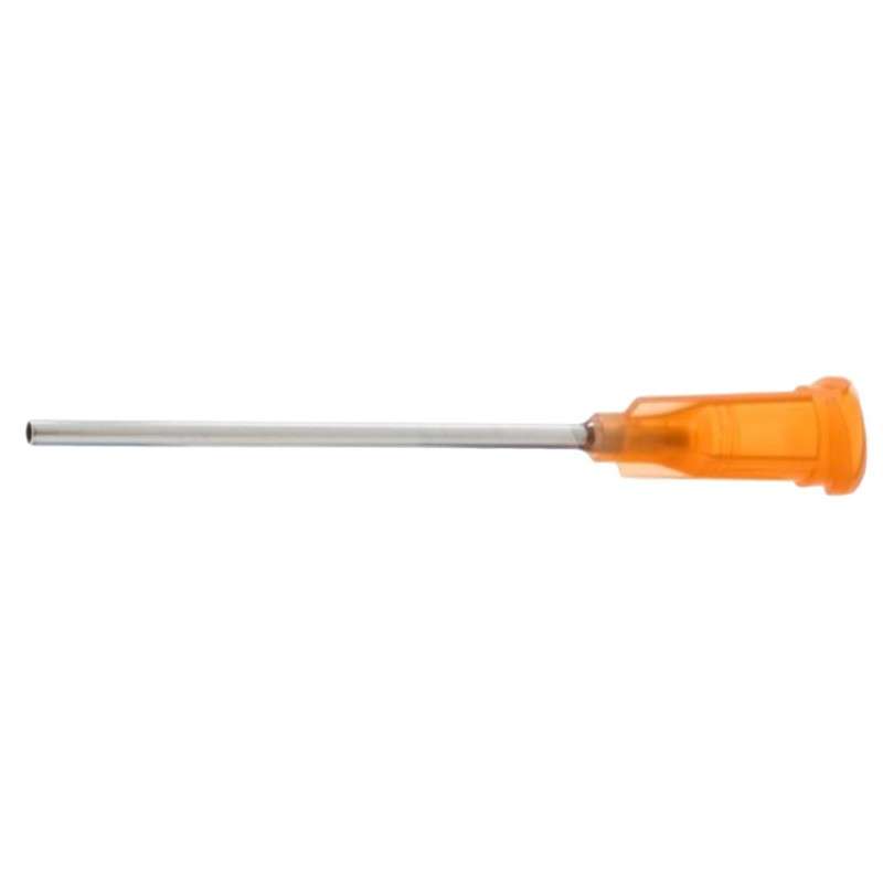 Nordson® EFD® Optimum® Stainless Steel Precision Dispensing Tip, 15 ga x 1.50 in, Amber 50/BX