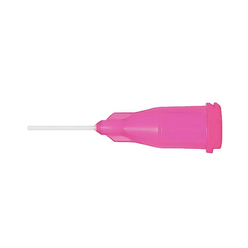 Flexible Dispensing Tip PPS 20 Gauge, Pink, .019 x .50", 50 Pieces per Box