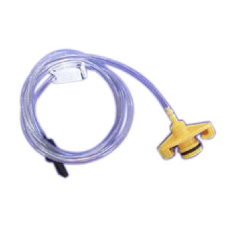 Nordson® EFD® 7016113 Barrel Adapter Assembly For 3 cc Barrel Syringe, Yellow