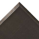 Scraper Outdoor Mat, 345, Rubber Brush, Heavy Traffic, Black, 3' x 6' redirect to product page