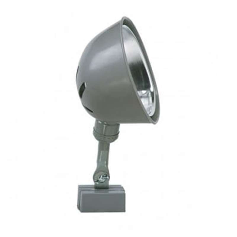 LED Machine Lamp, Ultraflex, Bulb Included, Magnetic Base, 120 Volt, Gray
