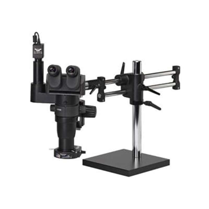 Digital Trinocular Microscope, Ergo-Zoom, Ergonomic, ESD, Ring Light