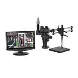Trinocular Microscope, Ergo-Zoom, Ergonomic, Wide 10X, ESD, 8-50X, No Light redirect to product page