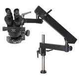 Binocular Microscope, 4.5 Extended Working Distance, ESD, Ring Light redirect to product page