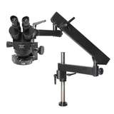 Binocular Microscope, ProZoom, Articulating Arm Base, LED Annular Light redirect to product page