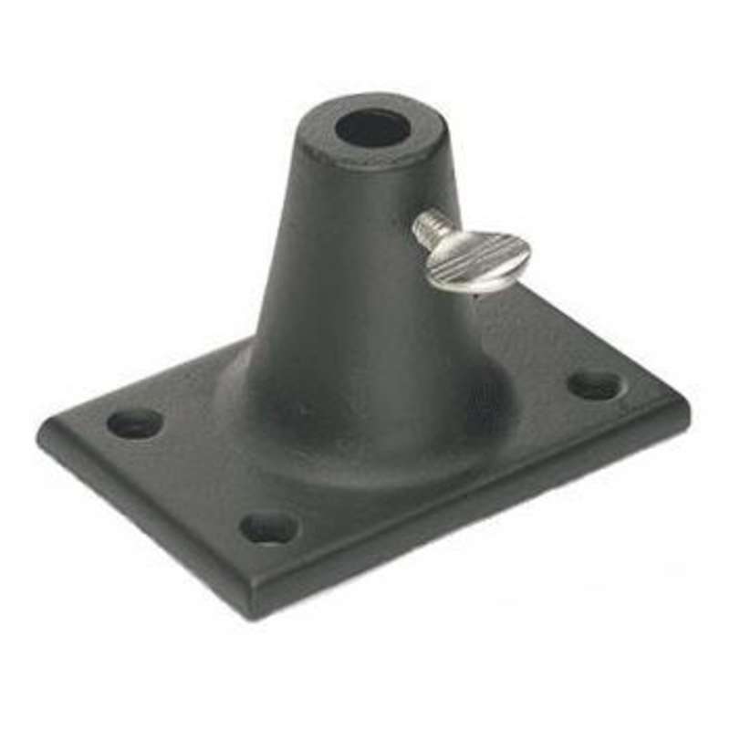 Permanent Screwdown Base Assembly for the Magnilite Series Magnifiers, Black