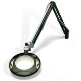 Green-Lite™ ESD-Safe 5-Diopter LED Magnifier with 43" Reach and Screw Down Base, Racing Green redirect to product page