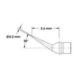 Solder Tip Cartridge, Conical Bent, 0.2mm x 5.6mm For Microfine H9-Mfh Handpieces, Microfine 700 Series redirect to product page