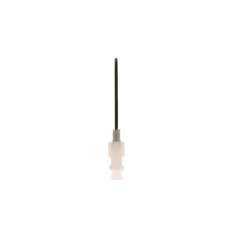 P Series 15 Gauge Plastic Needle with Grey Luer Lock Hub, 1-1/2" Long, 50 per Pack