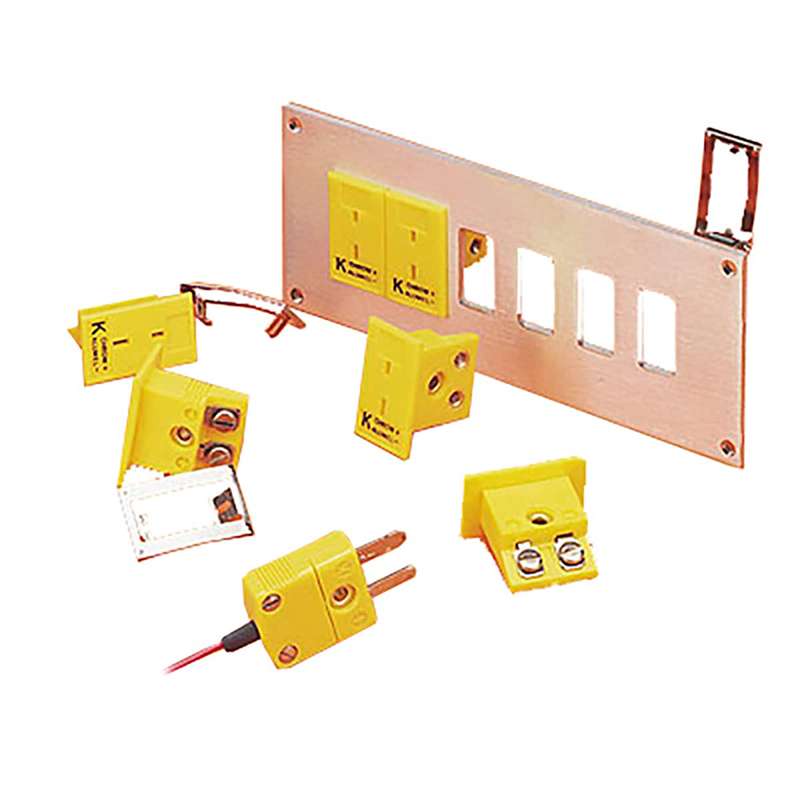 Miniature Panel Jack, T Type, 1 Row, 6 Jacks, 8.1 mm (0.66") x 16.7 mm (0.32") (H x L) Panel, Miniat