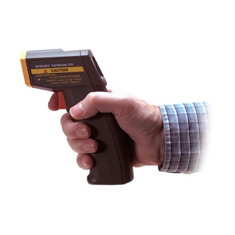 Infrared Thermometer with Fixed Emissivity, -30  C to 550  C, +/- 2 % rdg/2  C Accuracy, 0.5  C (1  F), -9.5  C to 199.5  C/  F Resolution, LCD Display with Backlight, OS540 Series