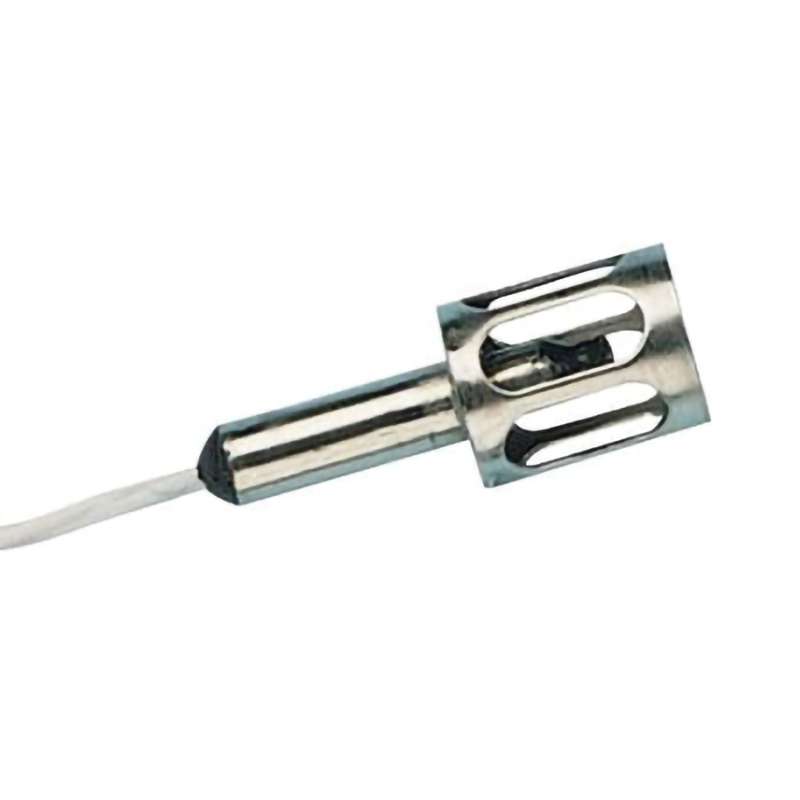 Air Temperature RTD Sensor, -50 C to 230 C (-58 F to 446 F), Class A Accuracy per IEC60751, 3 Wires, 304 SS, 0.5", 1.25", 40", 3-Prong Miniature Connector, RTD-805 Series