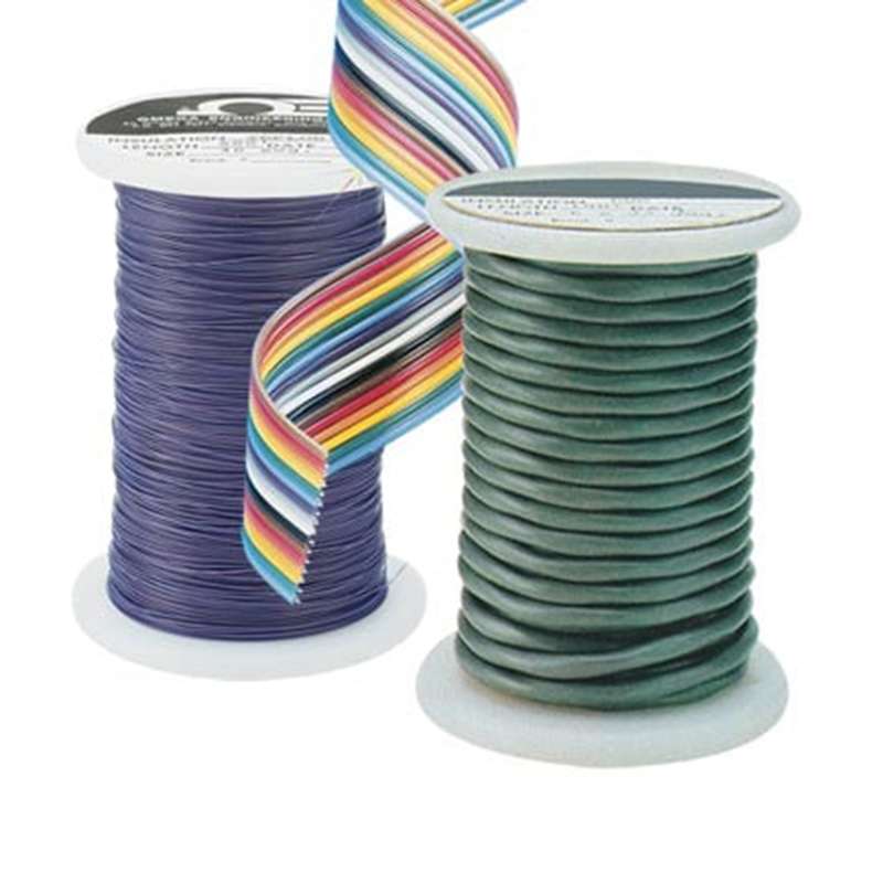 Multiconductor Shielded Cable, 4 Wires, 24 AWG, PVC, 100 ' Spool
