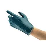 Gloves, Hynit Nitrile-Impregnated, 7.5, Blue, 12 pair per dozen redirect to product page