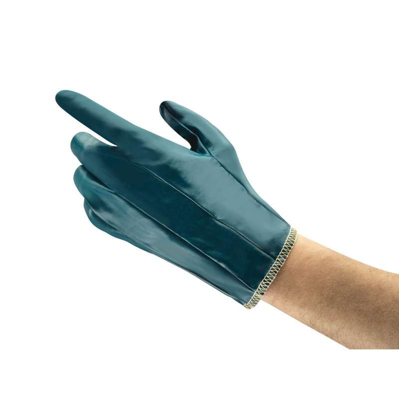Gloves, Hynit Nitrile-Impregnated, MD, Blue, 12 pair per dozen