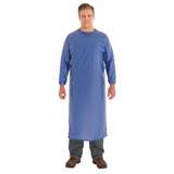 Apron, PVC, Coat, 8 mil, Vinyl, 2X, Blue redirect to product page
