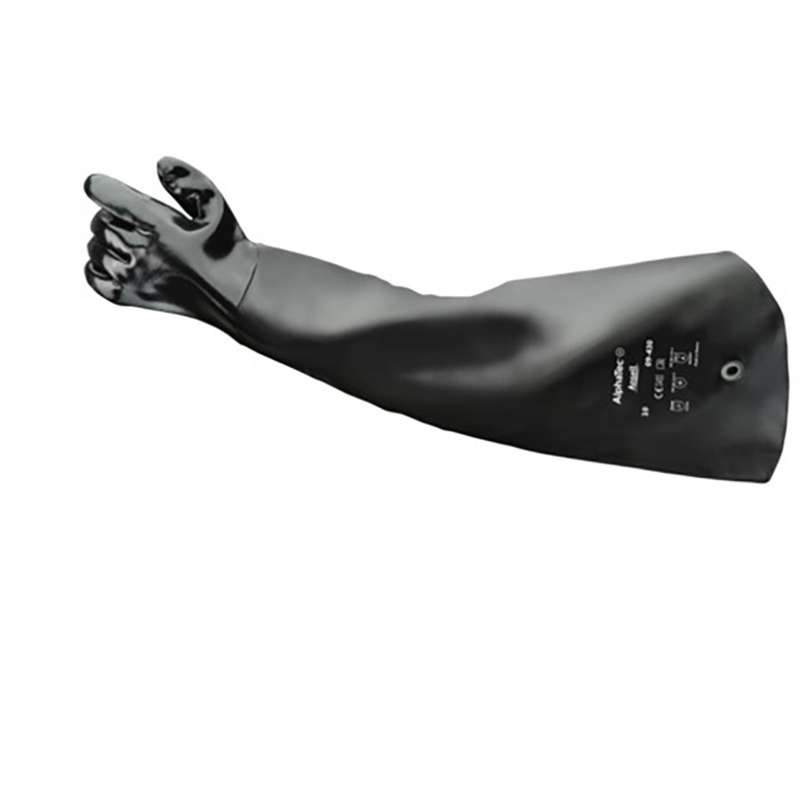 Gloves, Neox, Neoprene Coated Gloves, Smooth Finish, XL, Black, 12 pair per dozen