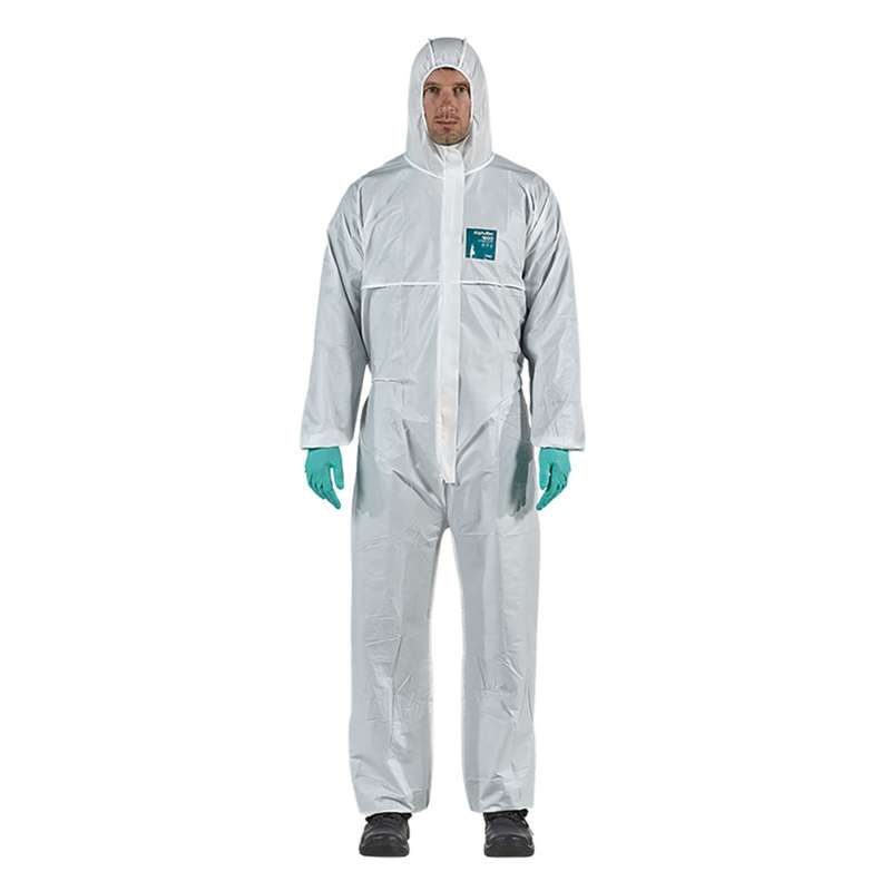 Coverall, 1800 Standard Bound, Model 111, Breathable, Bound Seams, Hooded, 9.5/ X-Large, White, 25 per case