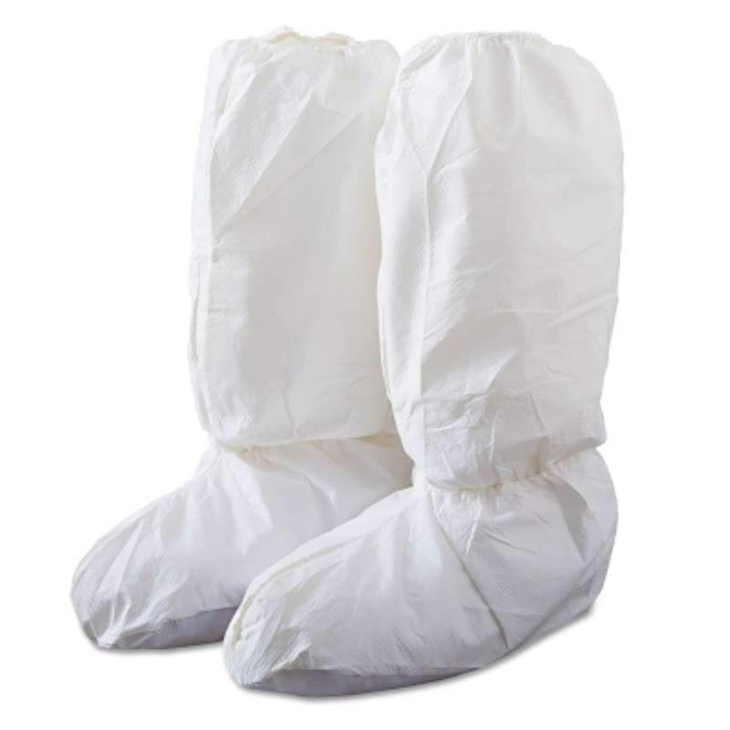 Tyvek Isoclean Boot Cover Pvc Sole White Xl