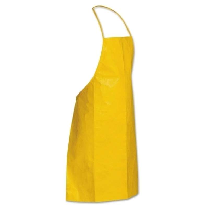 Tychem 2000 Bib Apron Bound Seams Yellow 00