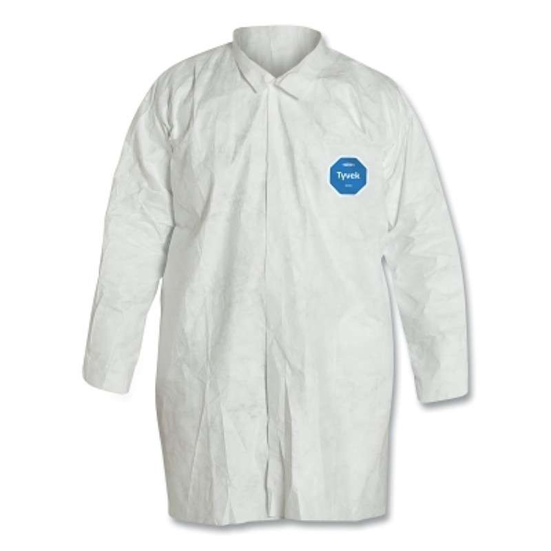 Tyvek 400 Frock Collar White 2X